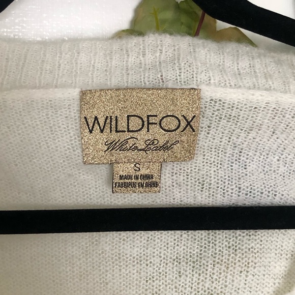 Wildfox White Label Kids In America jumper Small - Picture 3 of 4